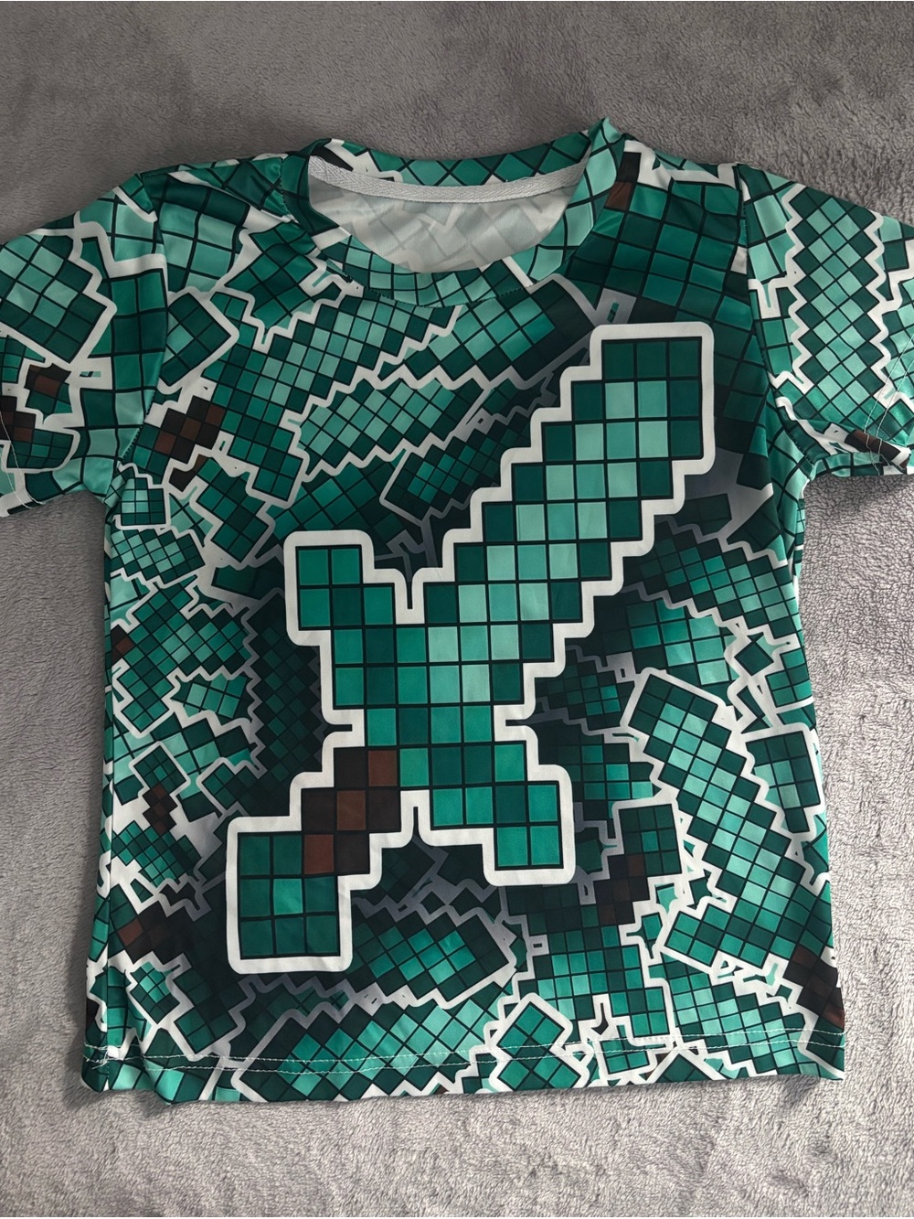 Minecraft Inspired| Boys Shirt